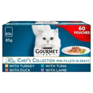 Image of Gourmet Perle Chef's Collection Cat Food 60 x 85g