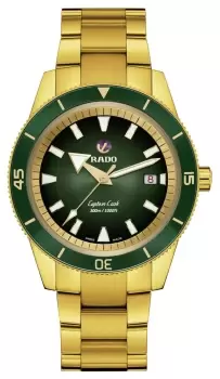 Image of RADO R32136323 Captain Cook Automatic (42mm) Green Dial / Watch