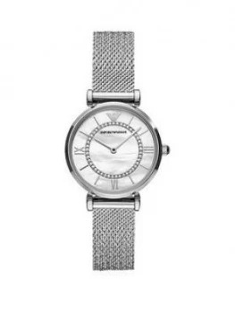 Image of Emporio Armani Gianni AR11319 Women Mesh Bracelet Watch