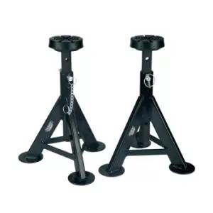 Image of Draper Expert Axle Stands, 3 Tonne, Black (Pair)