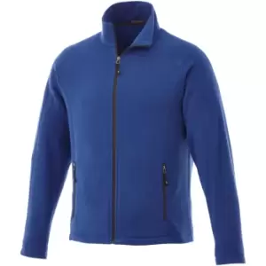 Image of Elevate Mens Rixford Full Zip Polyfleece (L) (Classic Royal Blue)