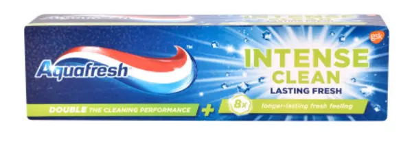 Image of Aquafresh Intense Clean Lasting Fresh Toothpaste 75ml
