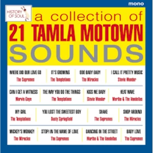 Image of Various - A Collection Of 21 Tamla Motown Sounds - Tamla Motown Live in Europe 1965 Vinyl