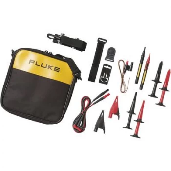 Image of Fluke TLK289 Safety test lead set [Terminals, 4mm plug, Test probe - 4mm plug] Red, Black