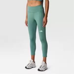 Image of The North Face Womens Flex High Rise 7/8 Leggings - Green