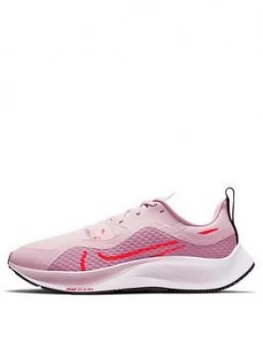 Image of Nike Air Zoom Pegasus 37 Shield, Pink, Size 4, Women