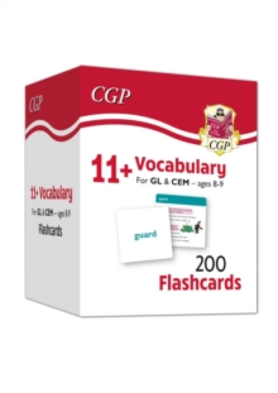 Image of 11+ Vocabulary Flashcards for Ages 9-10 - Pack 1 Hardback