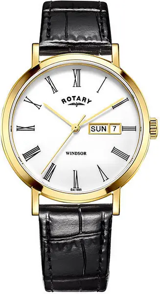 Image of Rotary Watch Windsor Mens - White RTY-530
