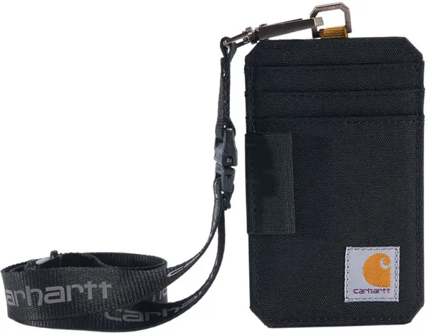 Image of Carhartt Nylon Duck ID Holder, black