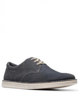Image of Clarks Forge Vibe Lace Up Shoes - Blue