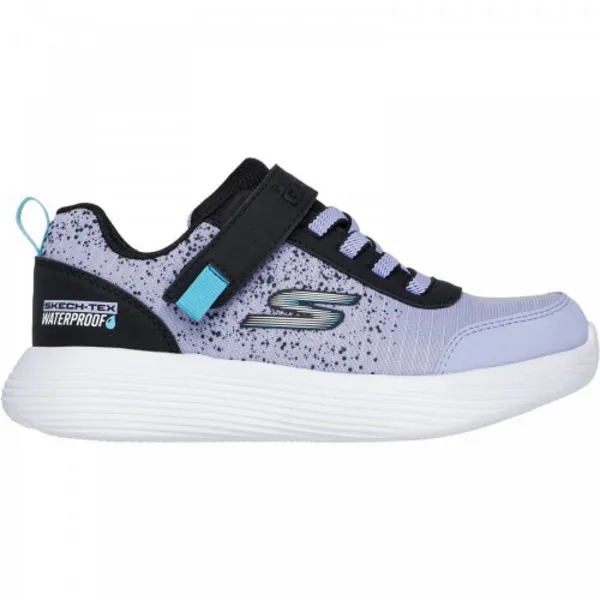 Image of Skechers Girls Go Run 400 V2 Trainers UK Size 2 (EU 35) Black Lavender SKE2364-BKLV-2