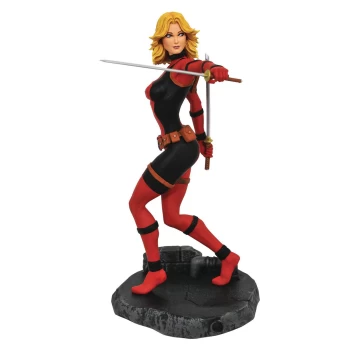 Image of Diamond Select Marvel Gallery PVC Figure - Unmasked Lady Deadpool (NYCC 2020 Exclusive)