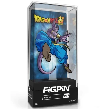 Image of FiGPiN Dragon Ball Super 3 Enamel Pin - Beerus