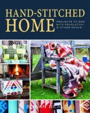Image of hand stitched home projects to sew with pendleton and other wools