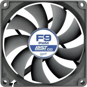 Image of Arctic F9 PWM PST CO PC fan Black (W x H x D) 92 x 92 x 25 mm