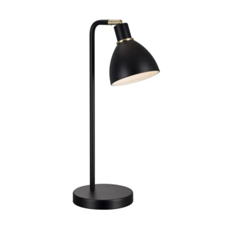 Image of Nordlux Ray Metal Table Lamp Adjustable Head Black,mains