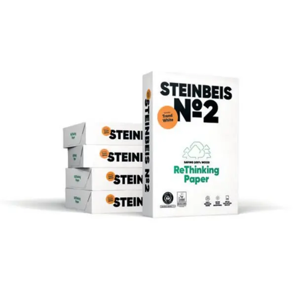 Image of Steinbeis Steinbeis No. 2 Trend Paper A4 80gsm COS Framework (Box 2500) 4260074849011 4260074849011