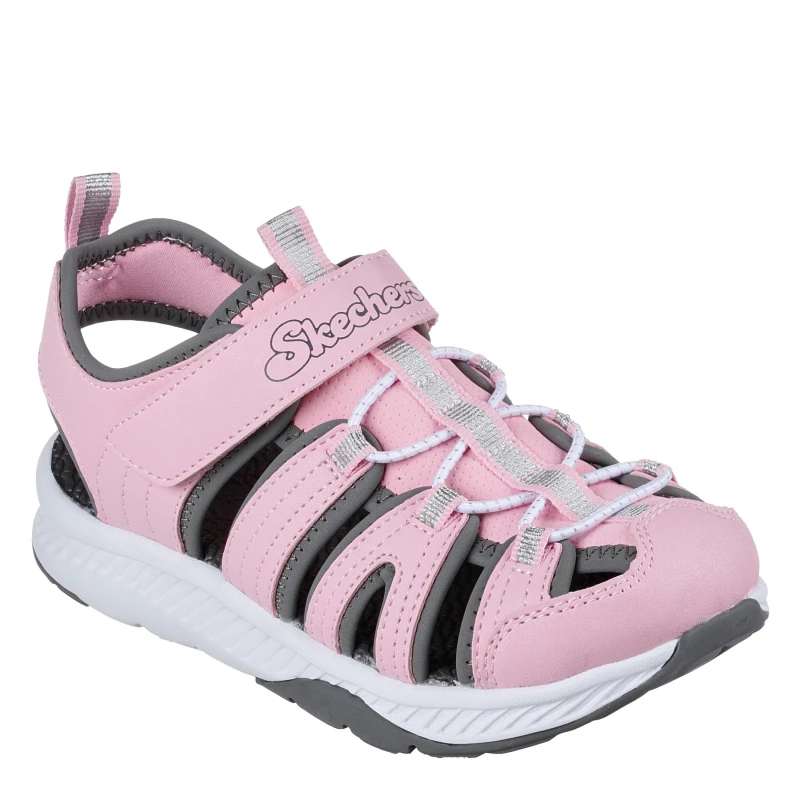 Image of Skechers Sandal Pink/Grey unisex C10 (27.5)