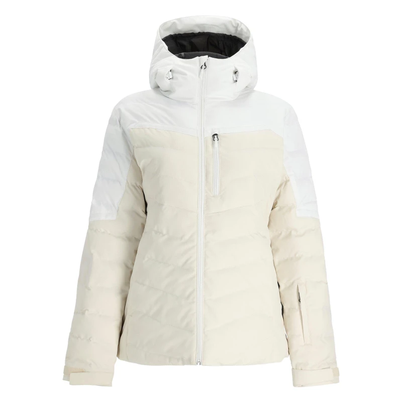 Image of Spyder Brisk Down Jacket Womens - White White 10