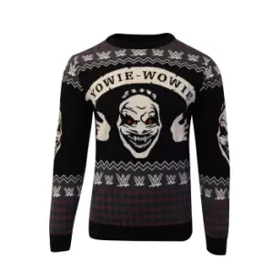 Image of WWE Mens The Fiend Yowie Wowie Bray Wyatt Knitted Jumper (M) (Black)