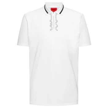 Image of Hugo Boss Dolmar Polo Shirt White Size L Men