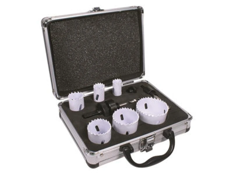 Image of MEXCO MEXCO A10HOLKIT Bi-Metal Holesaw Set, 6 Piece (19-57mm) MEXHOLSET A10HOLKIT