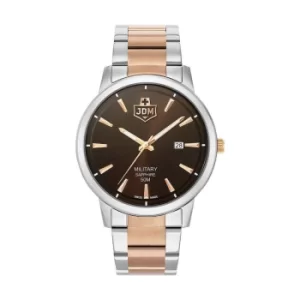 Image of JDM Military JDM-WG006-05 Men's Bravo 1 Two Tone Steel Bracelet W