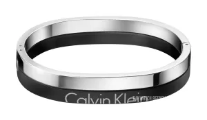 Image of Ladies Calvin Klein Stainless Steel Large Boost Bangle Size L KJ5RBD21010L