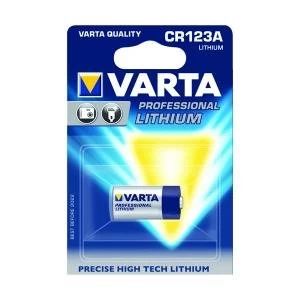 Image of Varta CR123A Professional Lithium Primary Battery 6205301401