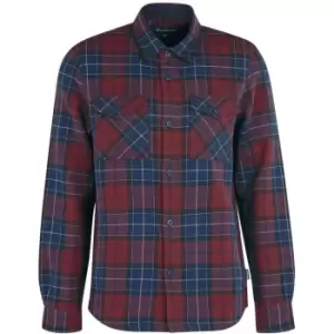 Image of Barbour Cannich Overshirt - Red