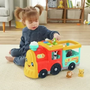 Image of Fisher-Price Little People Big ABC Animal Train Toy