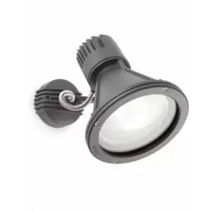 Image of PROJECT 1-light dark gray garden projector