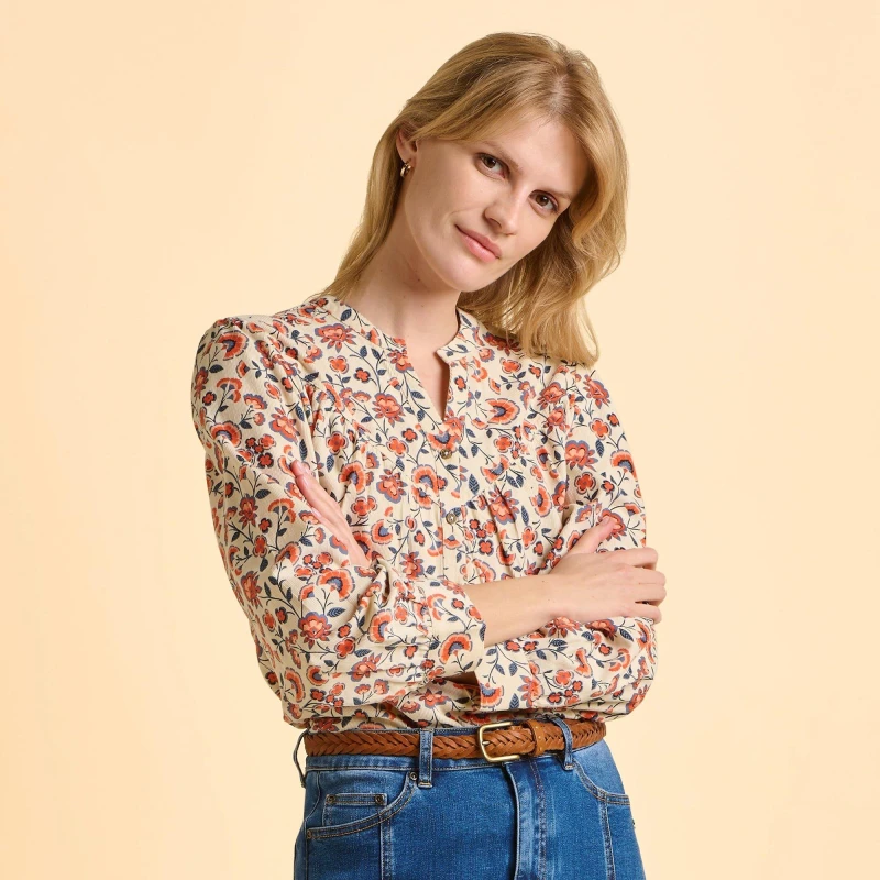 Image of Brakeburn Lindsay Blouse Cream female UK 20