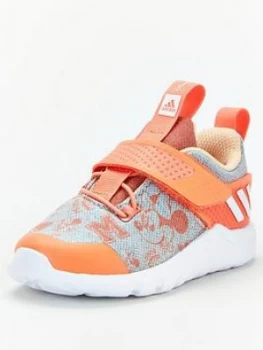 Image of adidas RapidaFlex Minnie Infant Trainer - Orange, Size 8