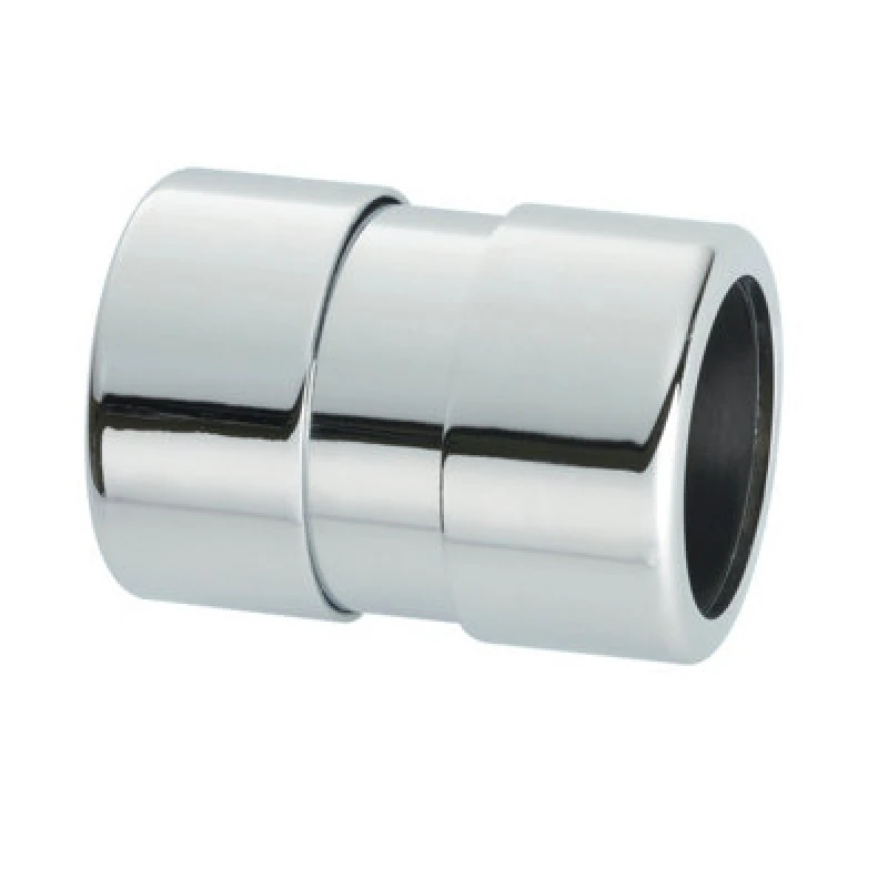 Image of McAlpine 42G-CB Chrome Plated Brass Compression Straight Connector 1.5" Silver