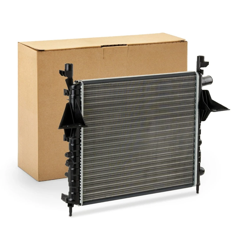 Image of RIDEX 470R0186 Engine radiator Mechanically jointed cooling fins, Aluminium Aluminium Radiator,engine cooling (470)