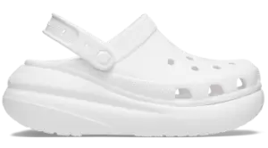 Image of Crocs Crush Clogs Unisex White W7/M6