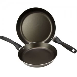 Image of Pargat 2 Piece Aluminium Frypan Set - 24/28cm