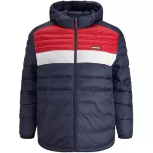 Image of Jack and Jones Puffer Jacket Plus Size - Blue