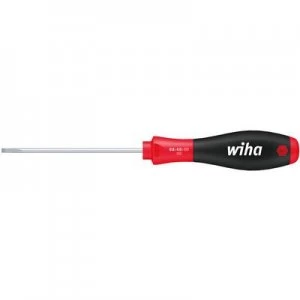 Image of Wiha SoftFinish 302 Workshop Slotted screwdriver Blade width 2.5mm Blade length 75mm DIN EN 61340-5-1