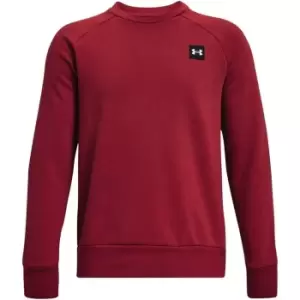 Image of Under Armour Rival Fleece Crew - Red