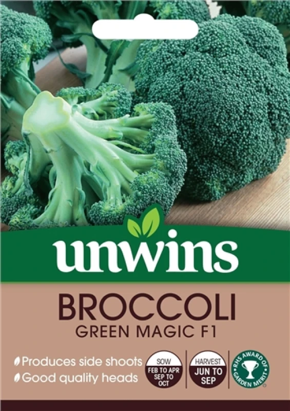 Image of Unwins Broccoli (Calabrese) Green Magic F1
