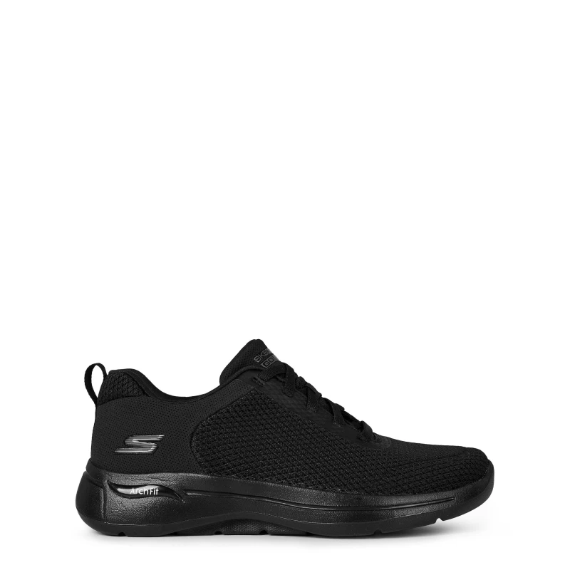 Image of Skechers Arch Fit SlipOn Trainers Mens - Black 7