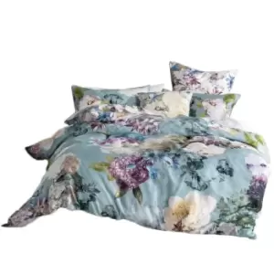 Image of Linen House Lena Duvet Cover Set (Superking) (Multicoloured)