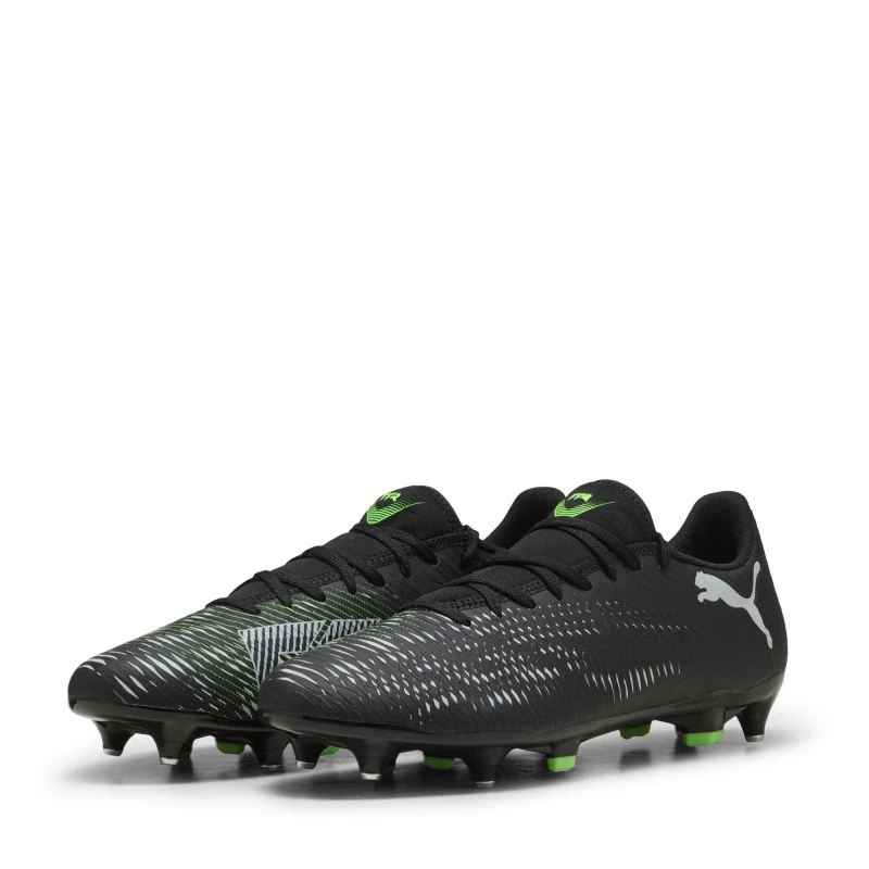 Image of Puma FUTURE 8 PLAY Soft Ground Football Boots Blck/Silvr/Gren male 8 (42)