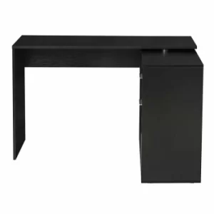 Image of Selset Rotating Computer Desk, black