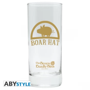 Image of The Seven Deadly Sins - Boar Hat Glass