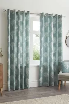 Image of Woodland Eyelet Curtains