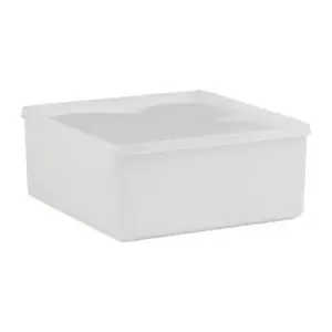 Image of Boite 3200ml avec couvercle cloche rectangulaire nature L208xl208xH94mm HUNERS