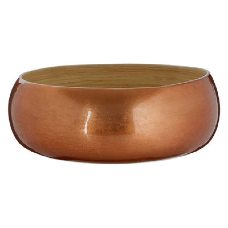 Image of Premier Housewares Kyoto Round Medium Bowl Rose Gold